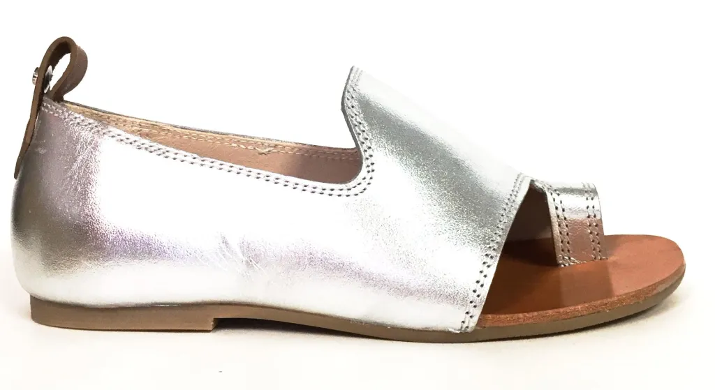 Manuela De Juan Manuela Silver Open-toe Sandal Online
