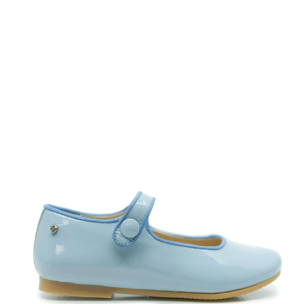 Manuela De Juan Manuela Sky Blue Patent Mary Jane Outlet