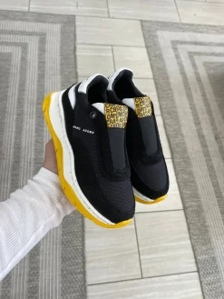 Marc Jacobs Black and Yellow Sneaker Fashion