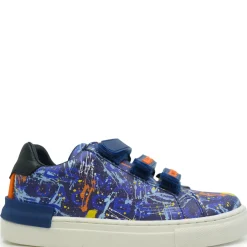Marc Jacobs Blue Printed Velcro Sneaker Clearance