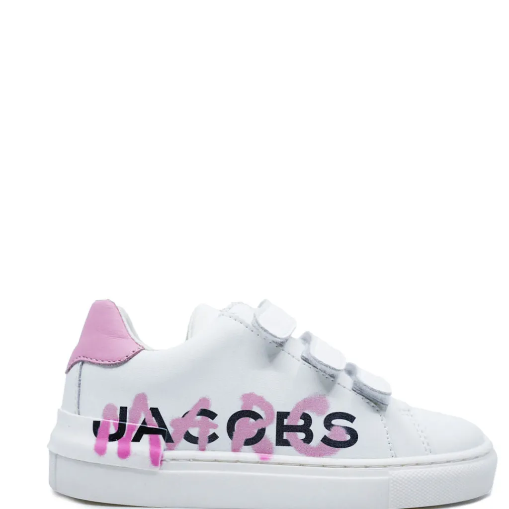 Marc Jacobs Pink Velcro Sneaker New
