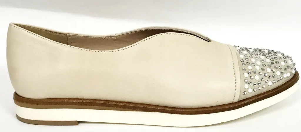 Marian Pearl Studded Loafer New