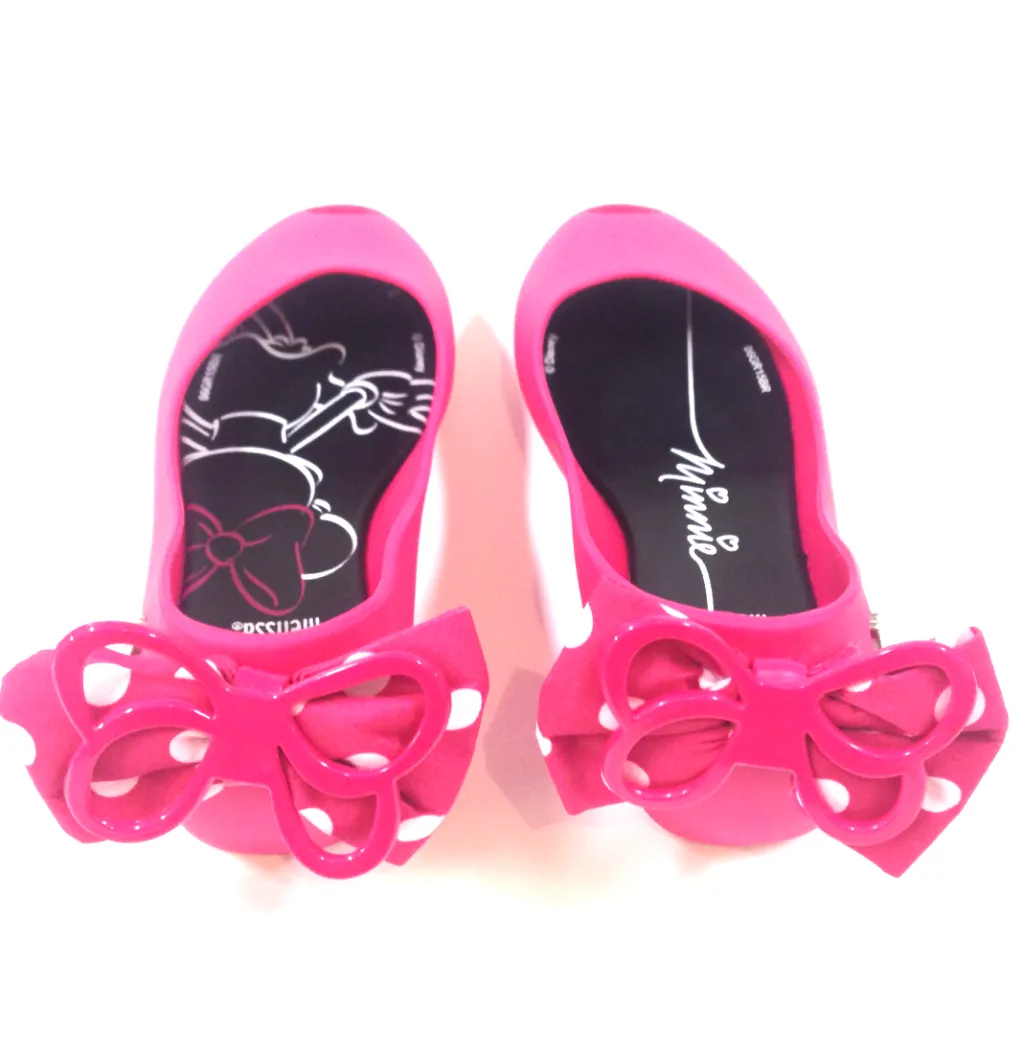 Melissa Hot Pink Minnie Bow Jelly Clearance