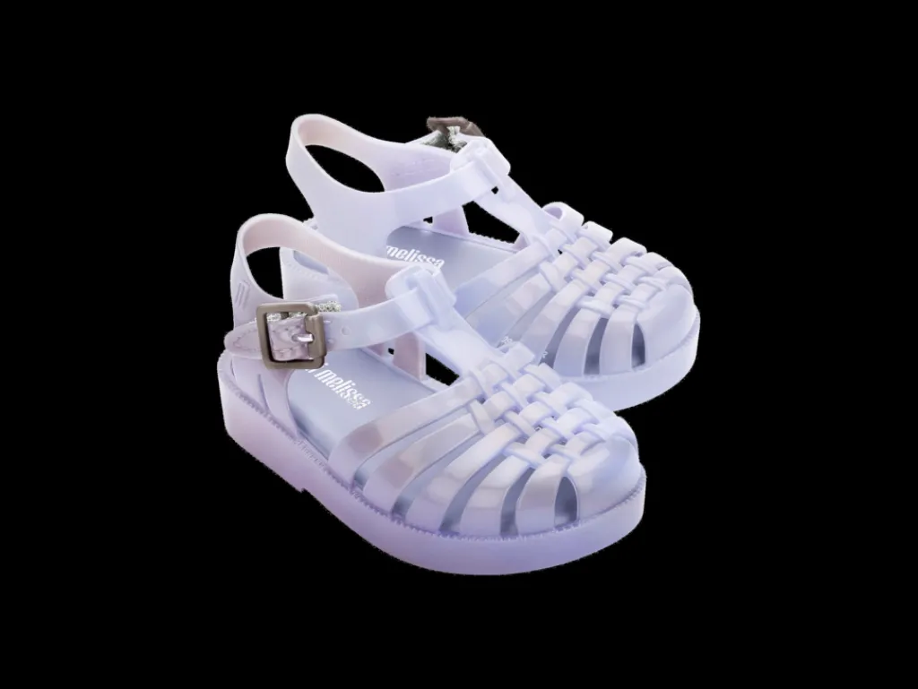 Melissa Mini Pearly Blue Jelly Gladiator Sandal Best