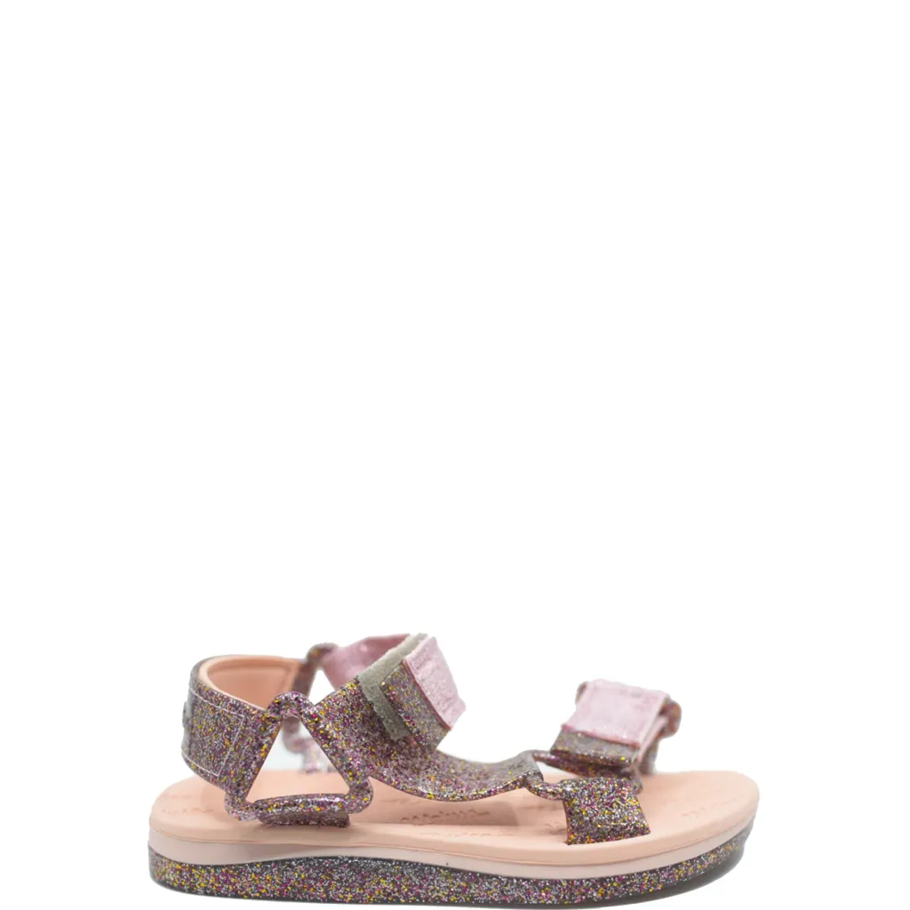 Melissa Mini Pink Shimmer Jelly Sandal Best