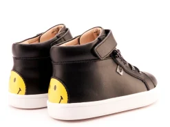 Old Soles Black Smile Hi Top Sneaker Sale