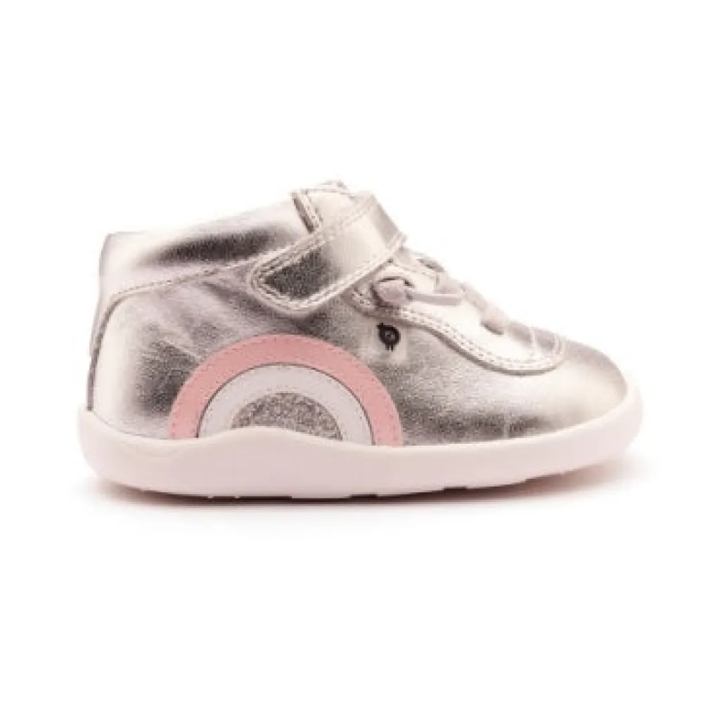 Old Soles Silver Rainbow Baby Sneaker Discount