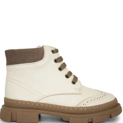 Papanatas Beige Leather Bootie Hot