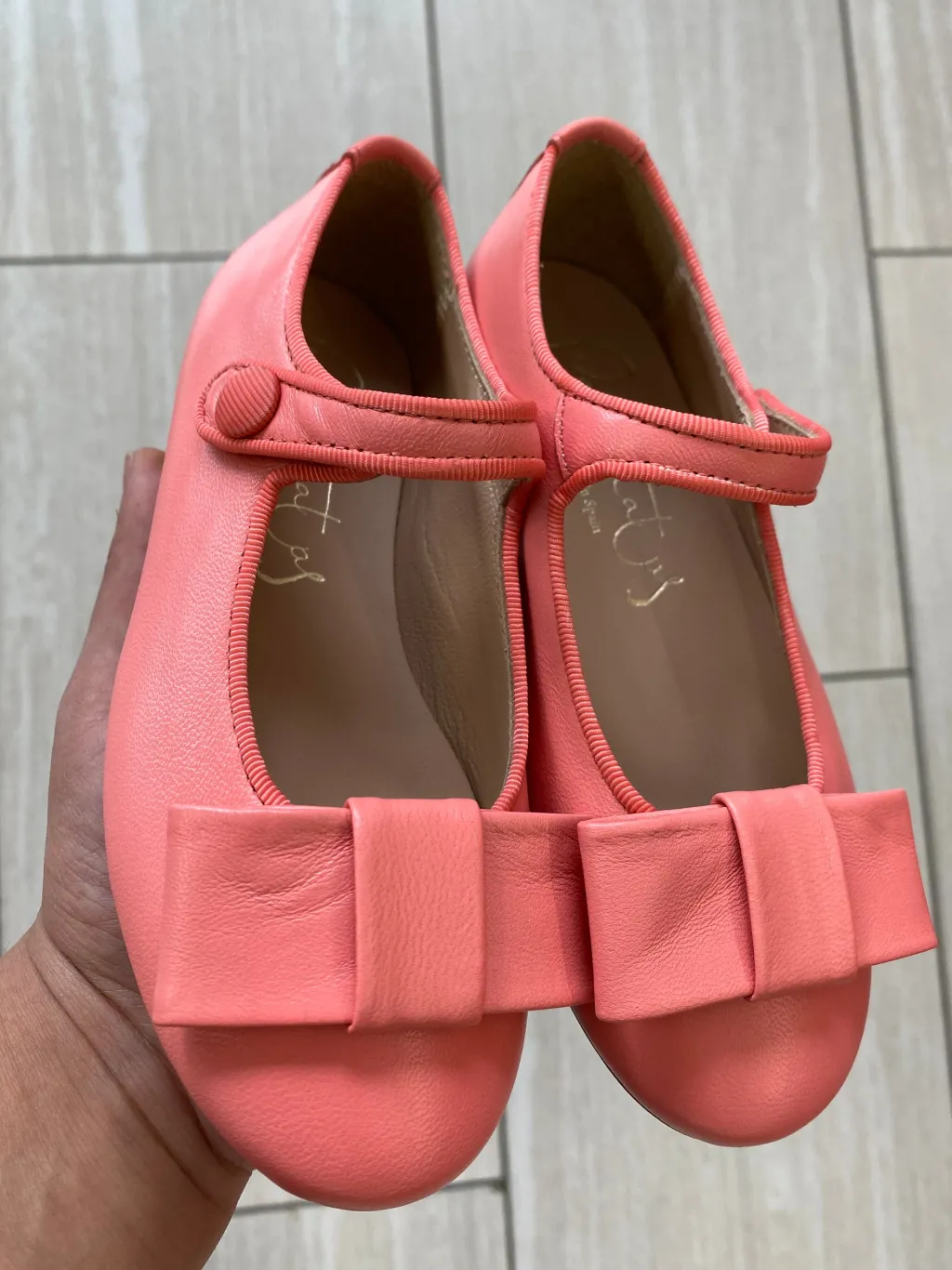 Papanatas Coral Bow Mary Jane Online