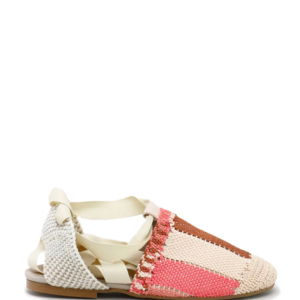 Papanatas Coral Crochet Lace Shoe Hot