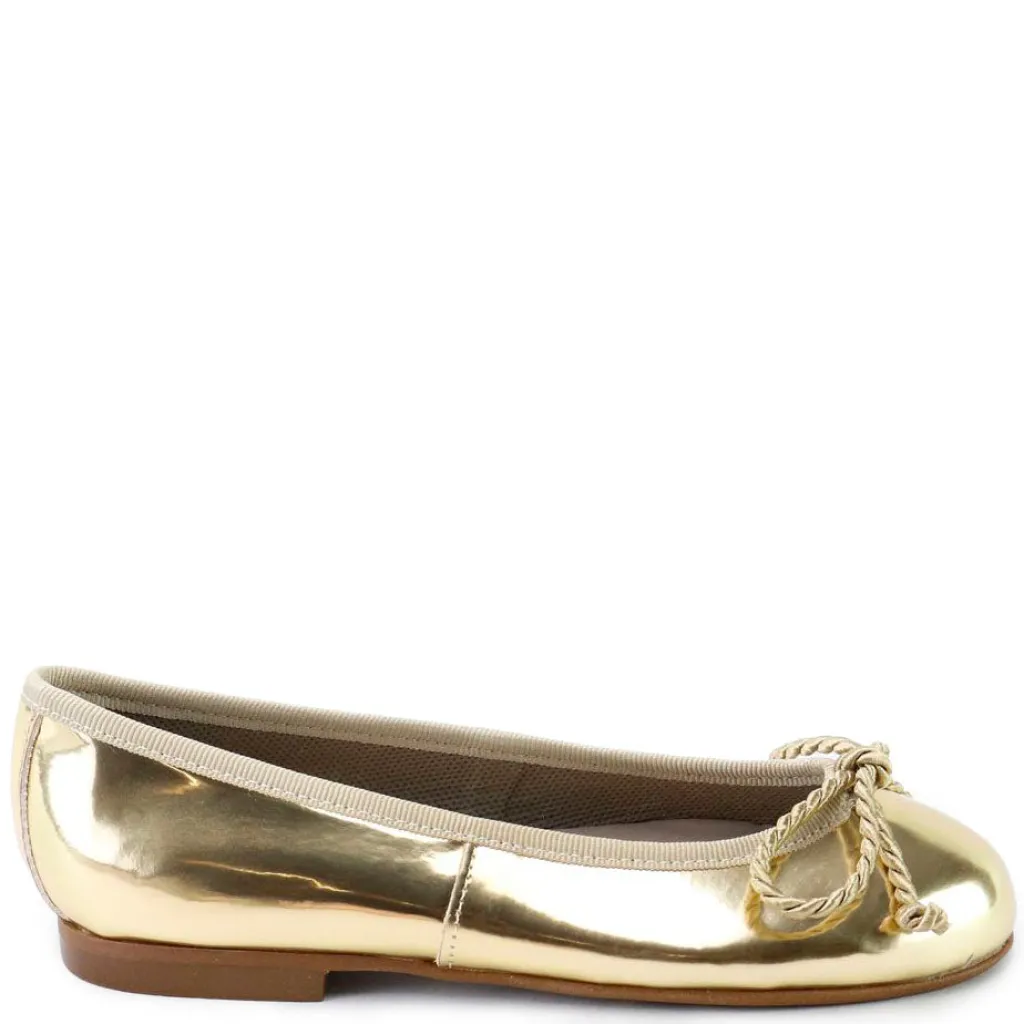 Papanatas Gold Mirror Bow Flat Discount