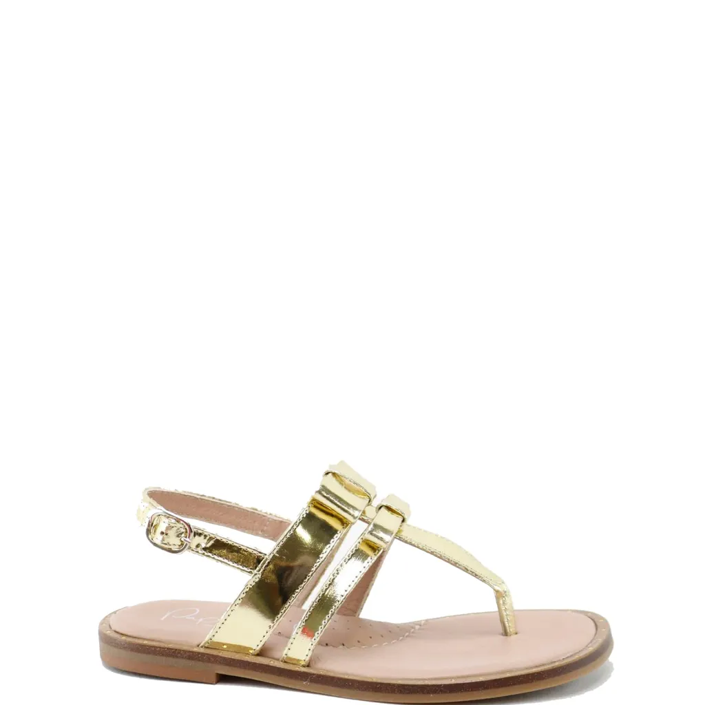 Papanatas Gold Mirror Sandal Hot