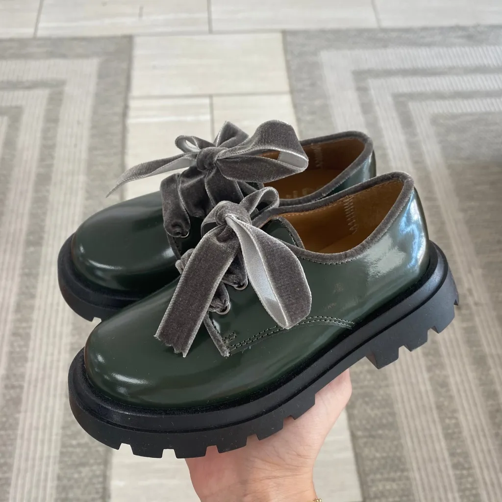 Papanatas Hunter Patent Chunky Loafer Clearance