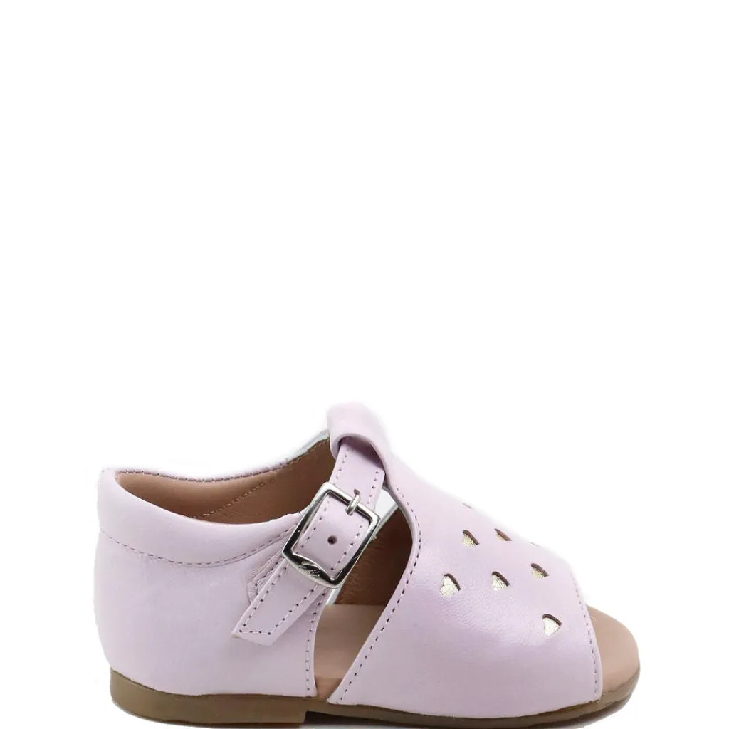 Papanatas Lilac Heart Baby Sandal Online