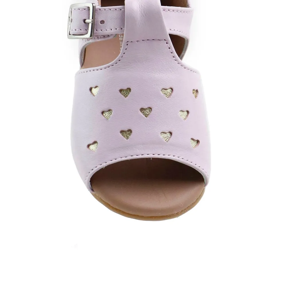 Papanatas Lilac Heart Baby Sandal Online