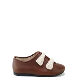 Papanatas Luggage and Shearling Velcro Loafer Online