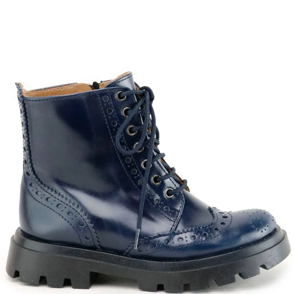 Papanatas Marine Wingtip Chunky Bootie Online