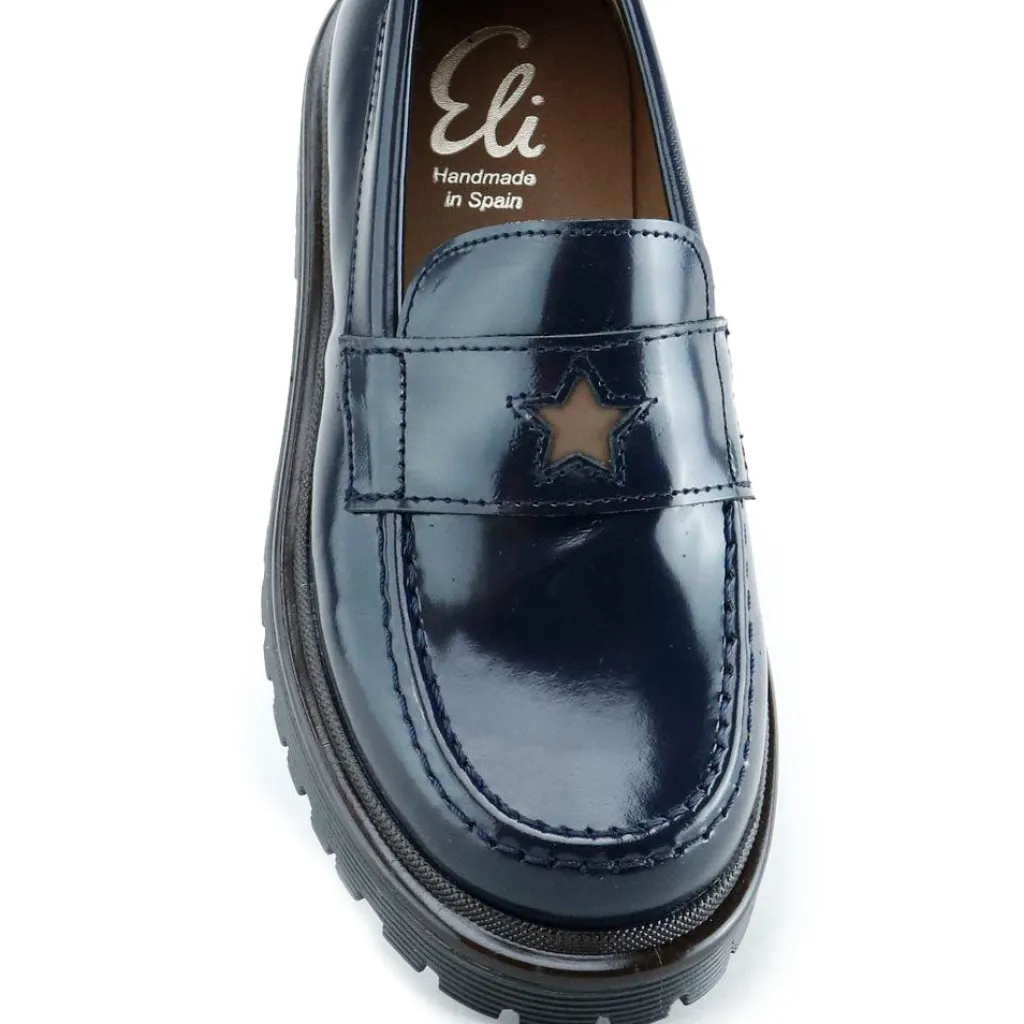 Papanatas Navy Luxor Star Chunky Loafer Hot