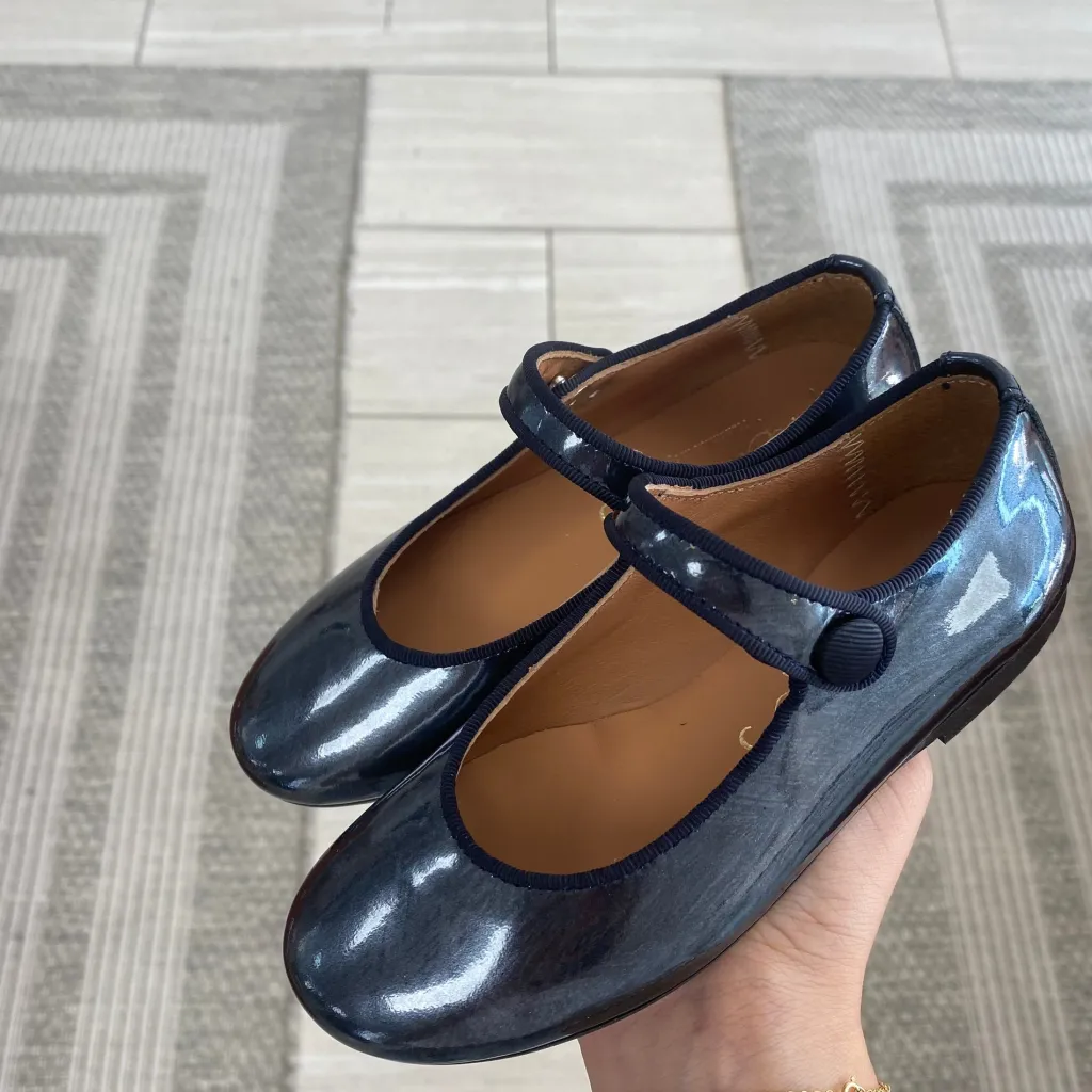 Papanatas Navy Patent Mary Jane New