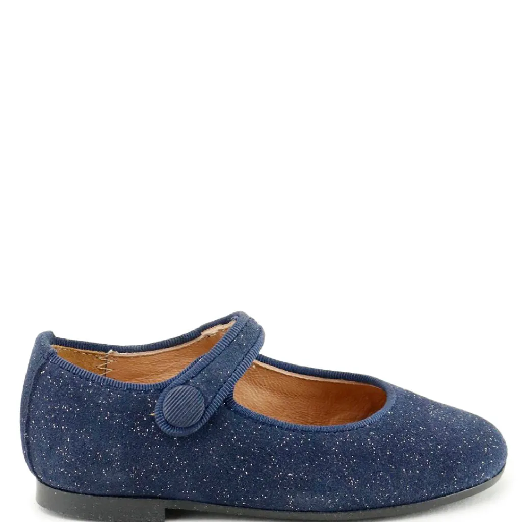 Papanatas Navy Sparkle Mary Jane Best