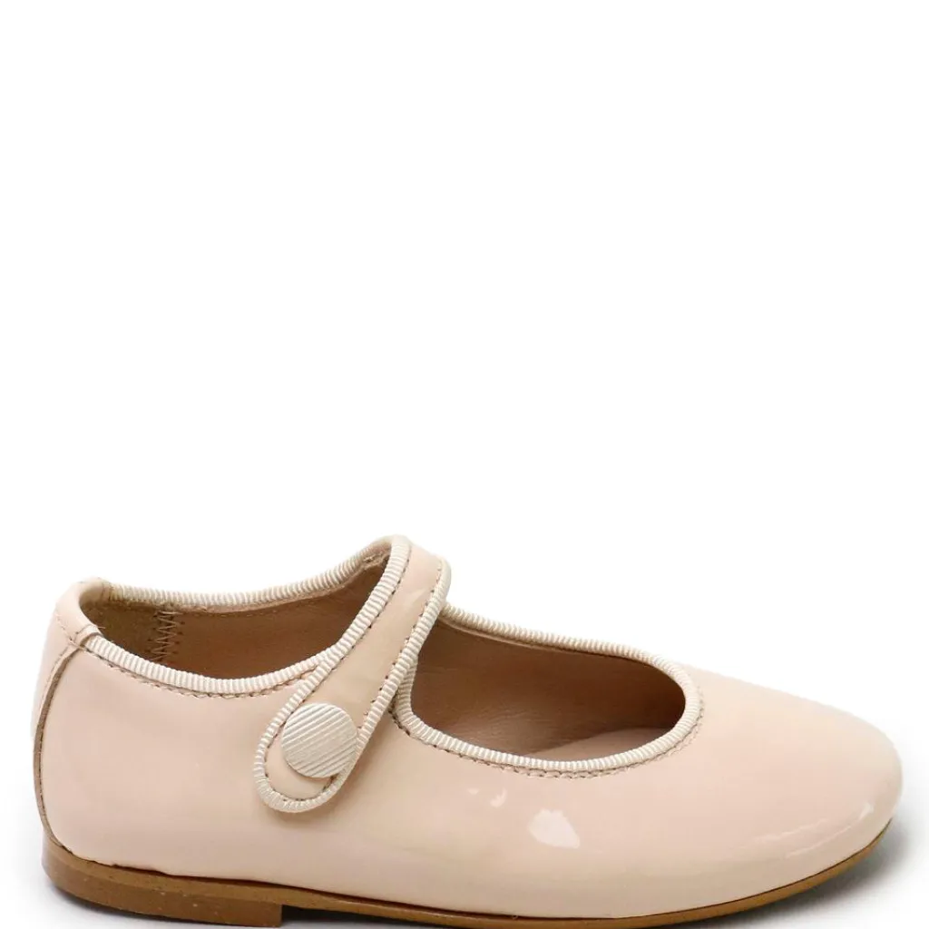 Papanatas Nude Patent Mary Jane Fashion