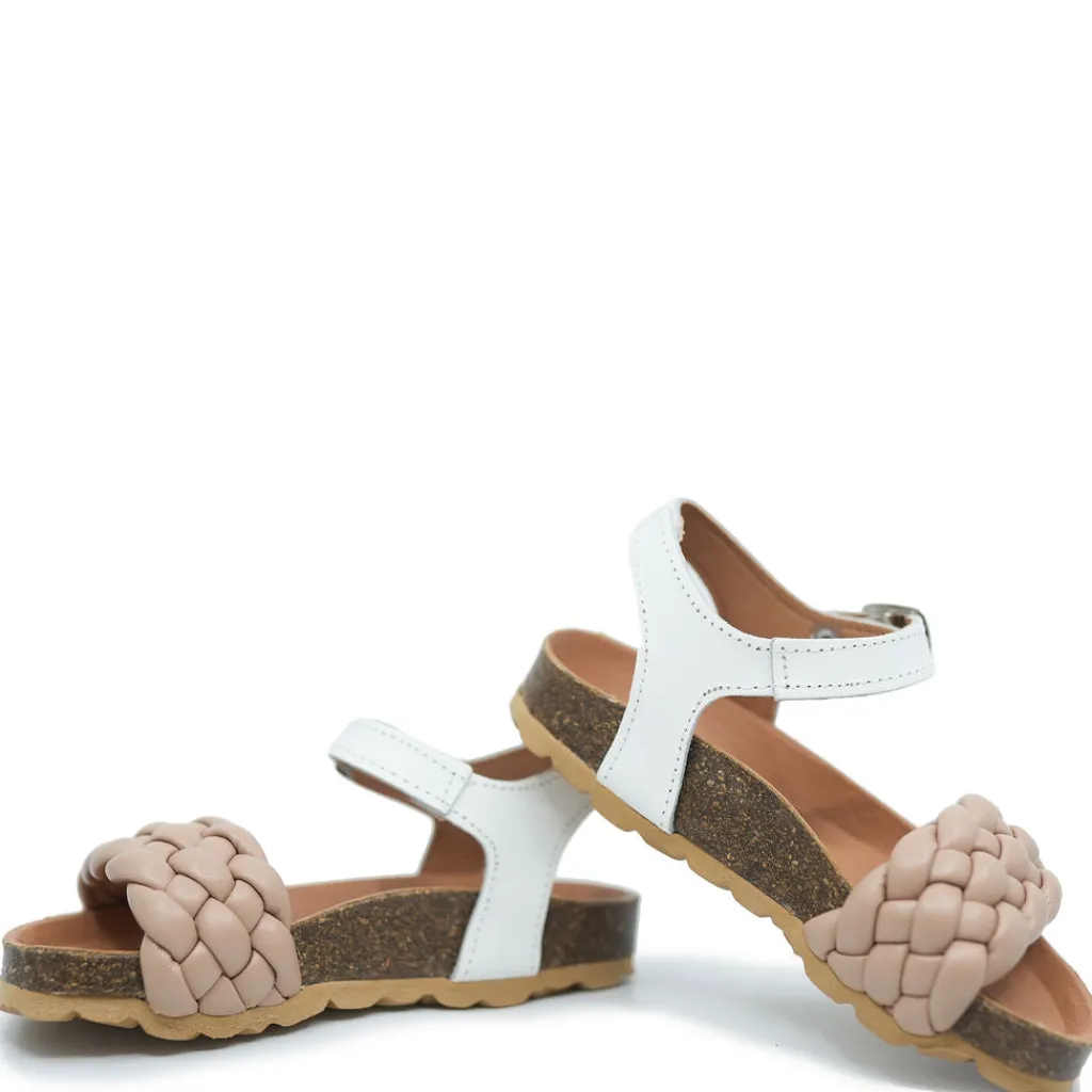 Papanatas Old Rose Braided Sandal Outlet