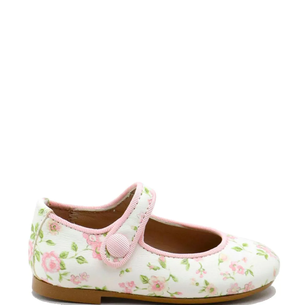 Papanatas Pastel Floral Mary Jane Hot