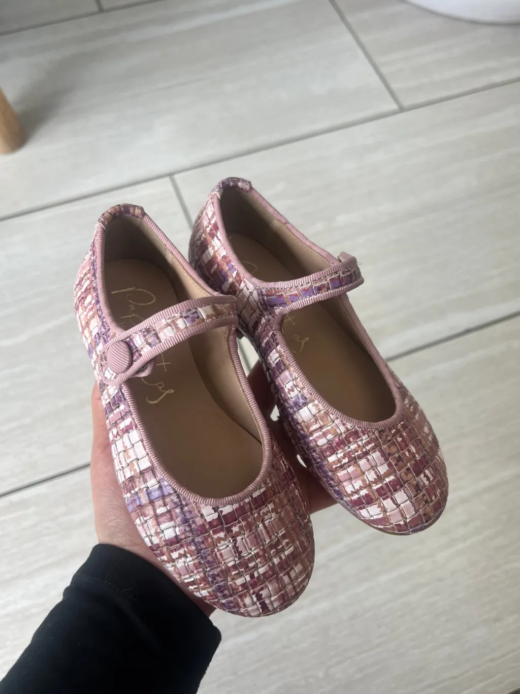 Papanatas Pink Multi Mary Jane Sale