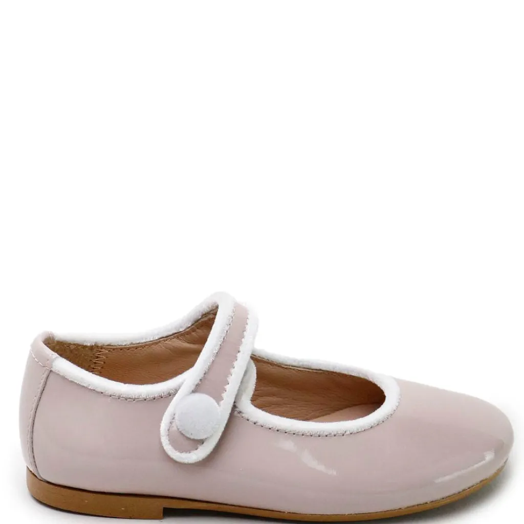 Papanatas Rose and White Piping Mary Jane Outlet