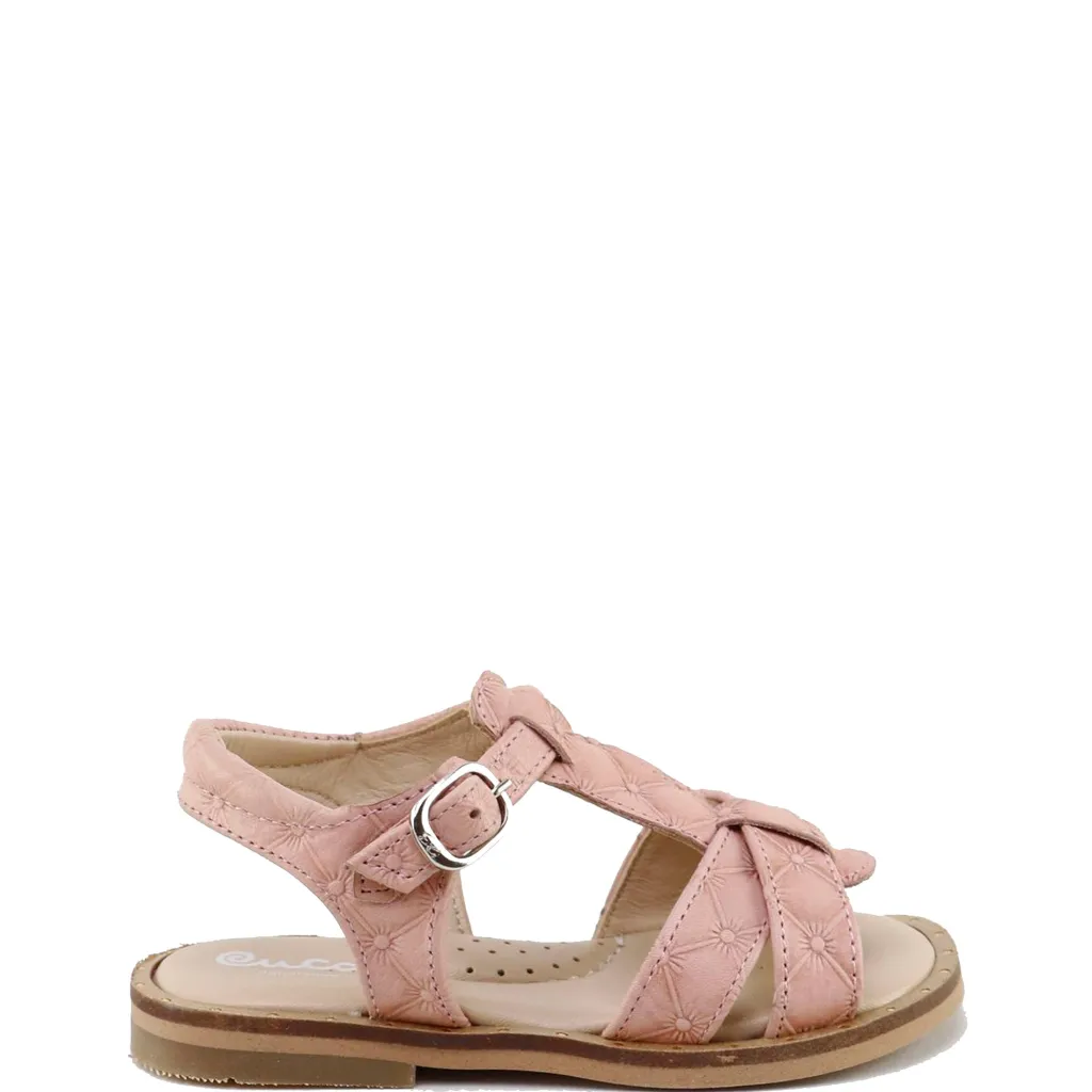 Papanatas Rose Tufted T-Strap Sandal Best