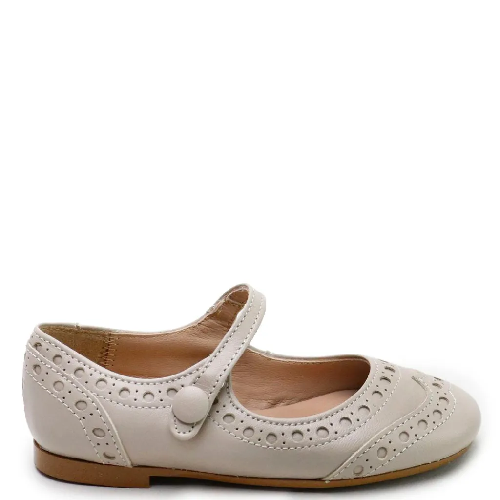 Papanatas Sand Wingtip Mary Jane Clearance