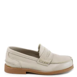 Papanatas Stone Leather Penny Loafer New