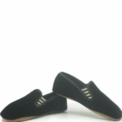 PèPè Pepe Black Velvet Slipper Loafer Sale