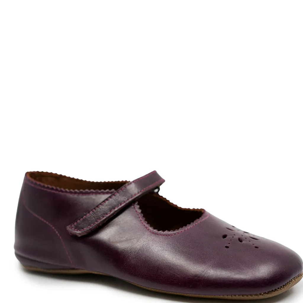 PèPè Pepe Burgundy Slipper Mary Jane Hot