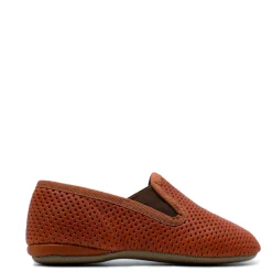 PèPè Pepe Chestnut Perforated Slip On Shoe Discount