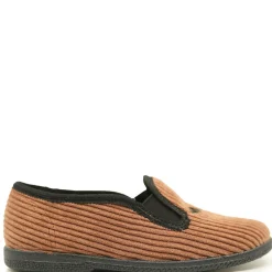 PèPè Pepe Cognac Horse Embroidered Slip On Shoe Sale