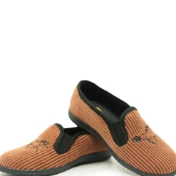 PèPè Pepe Cognac Horse Embroidered Slip On Shoe Sale