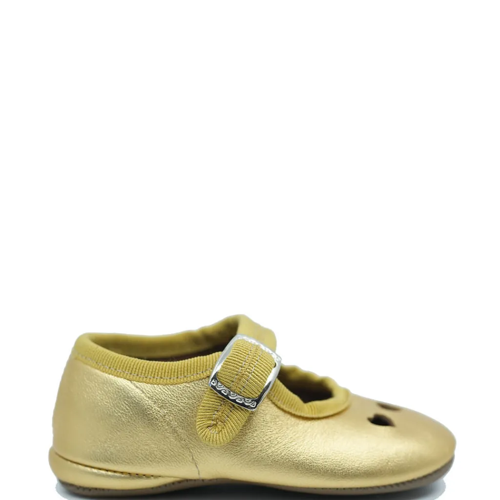 PèPè Pepe Gold Heart Cutout Mary Jane Clearance