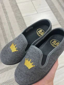 PèPè Pepe Gray Wool Crown Loafer Online
