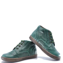 PèPè Pepe Green Wingtip Baby Bootie Sale