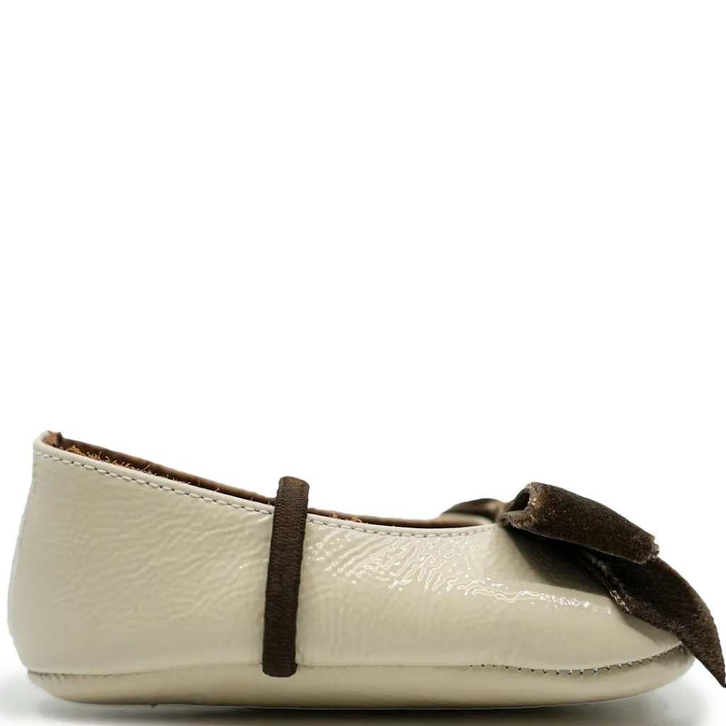 PèPè Pepe Ivory Bow Slipper Loafer Sale