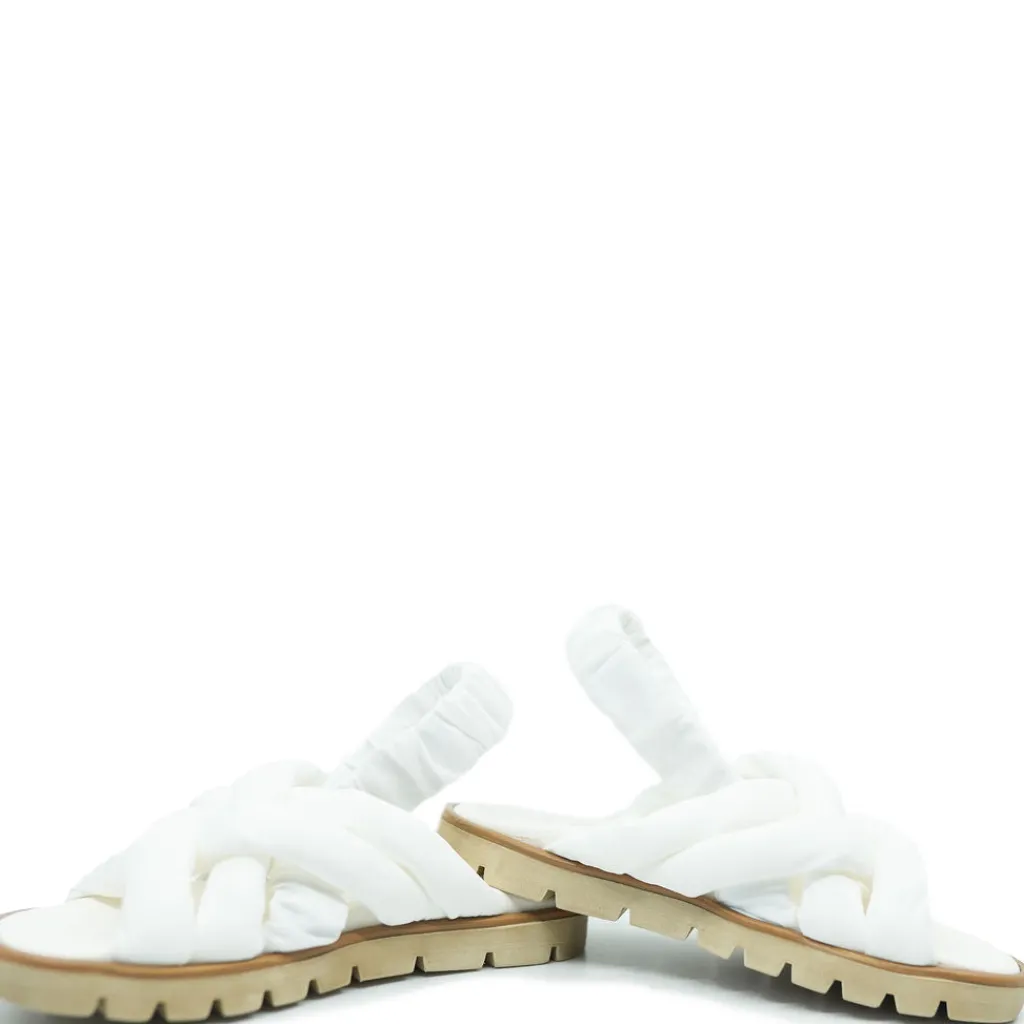 PèPè Pepe Ivory Nylon Sandal Best