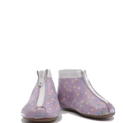 PèPè Pepe Lilac Floral Zipper Baby Bootie Fashion
