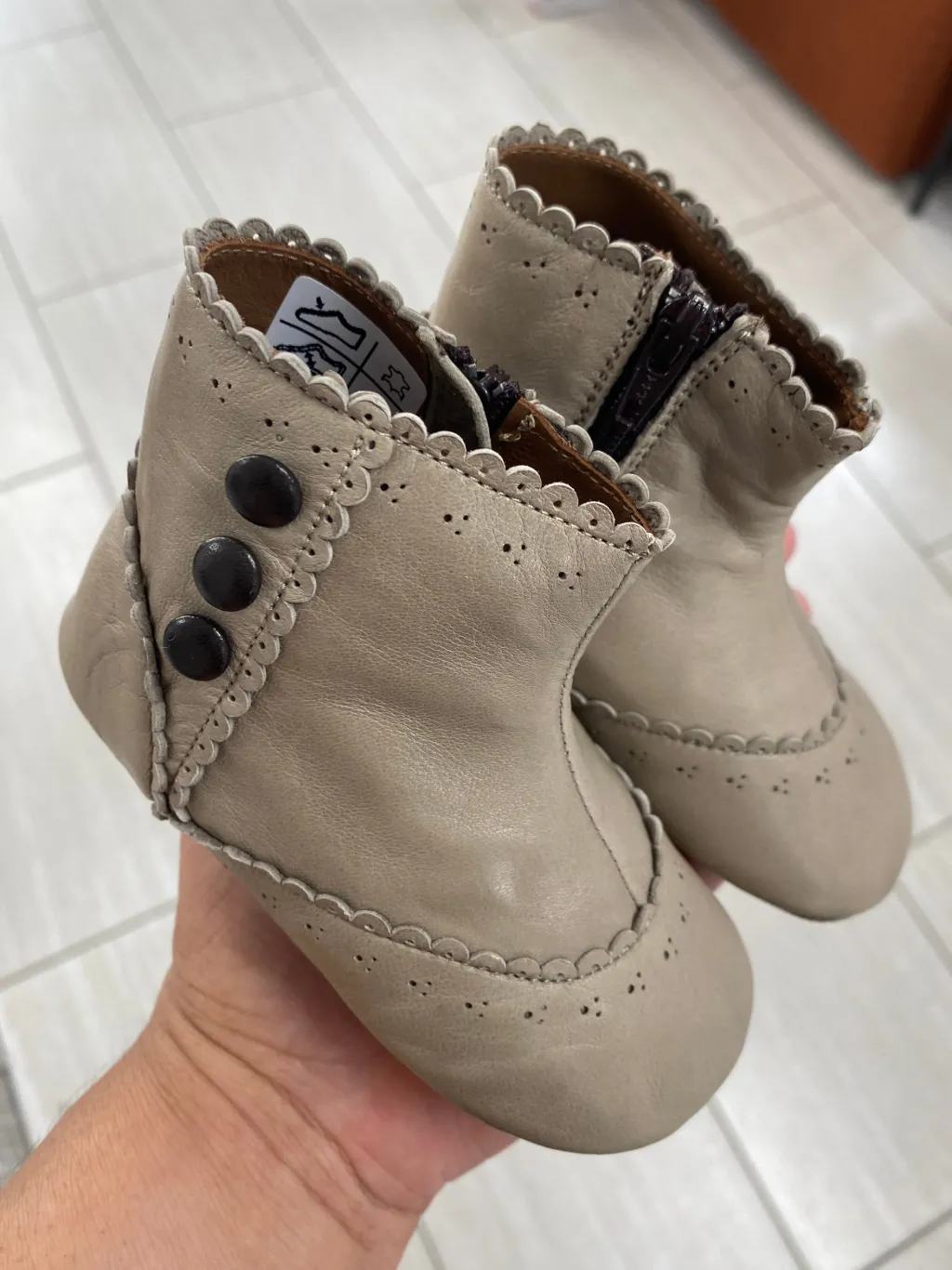 PèPè Pepe Nude Baby Bootie Clearance