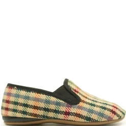 PèPè Pepe Plaid Wool Slip On Shoe Hot