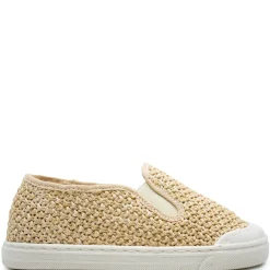 PèPè Pepe Tan Crochet Slip On Loafer Discount