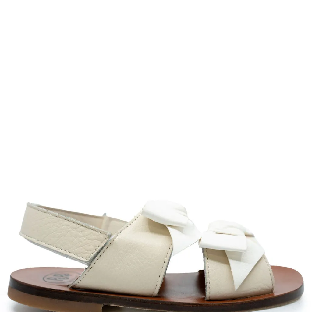 PèPè Pepe Vanilla Double Bow Sandal Fashion