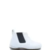 PèPè Pepe White Weave Elastic Bootie Fashion