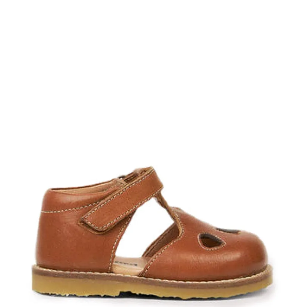 Petit Nord Cognac Cutout Baby Sandal Discount