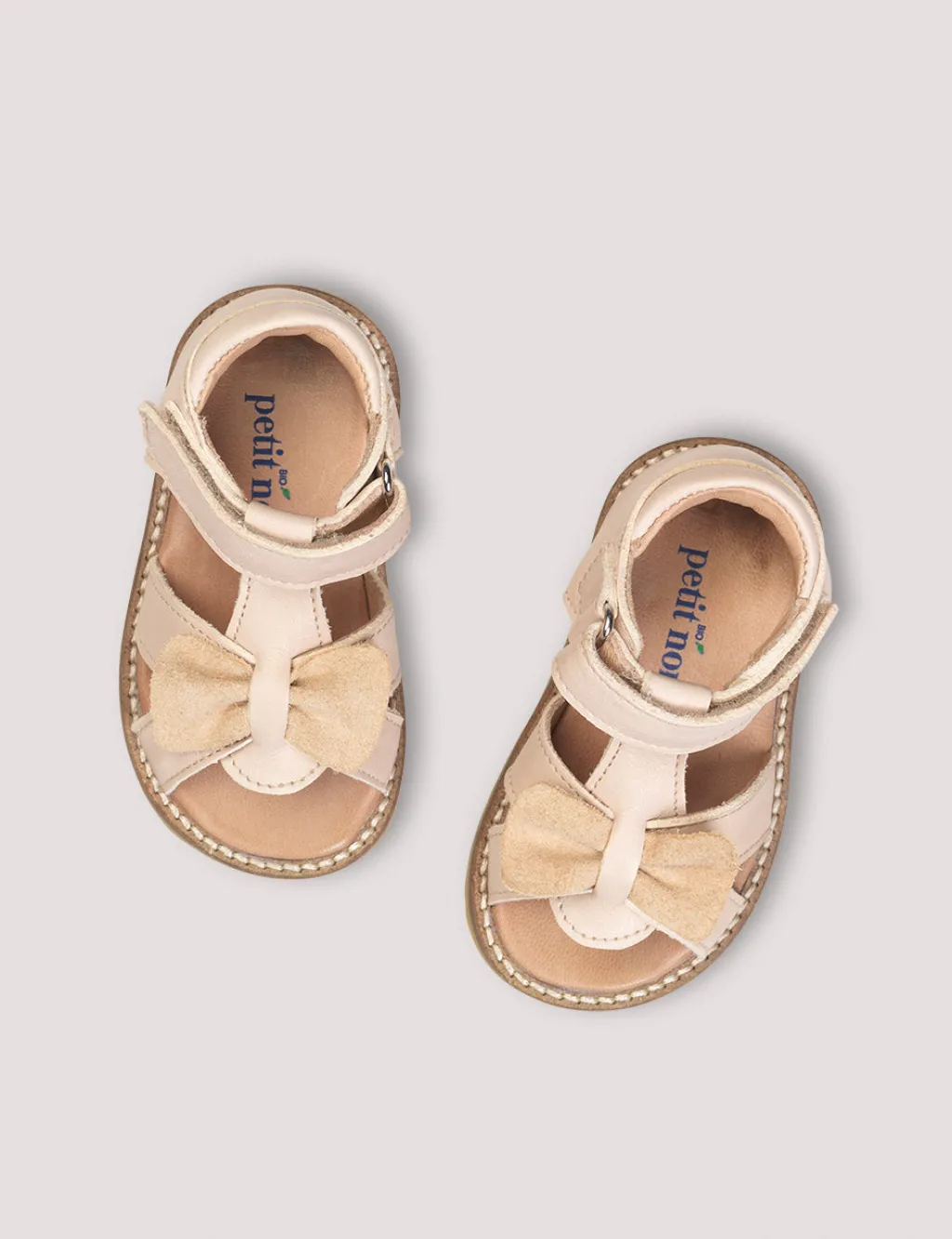 Petit Nord Cream Bow Baby Sandal Discount
